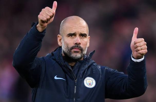 Pelatih Manchester City Pep Guardiola