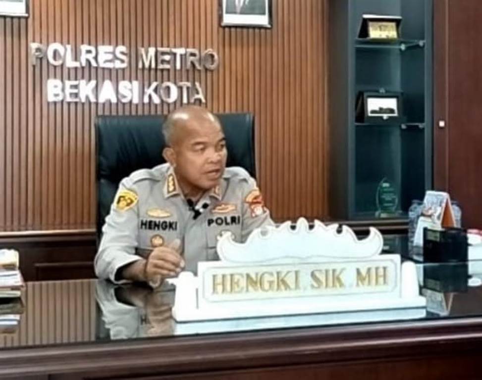 Kapolres Metro Bekasi Kota Kombes Pol. Hengki, SIK., MH.