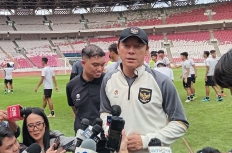 Pelatih timnas Indonesia Shin Tae-Yong