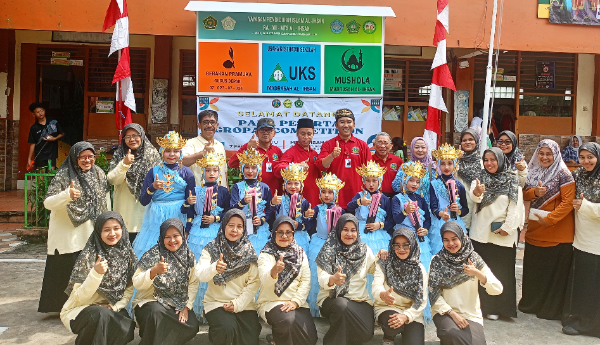 Peserta didik Madrasah Ibtidaiyah mengikuti Gropal Competition 2026 di MI Al Ikhsan, Palmerah, Jakarta Barat, dalam rangka menyambut Ramadhan 1447 H. Sabtu, (7/2/2026).