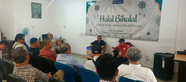 Diskusi Halalbihalal FWK di Jakarta menyoroti pentingnya penguatan komunikasi publik pemerintah di tengah tekanan krisis global dan dinamika ekonomi nasional.