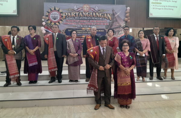 Pengurus baru Borsak Sirumonggur Sihombing Lumbantoruan Toruan (BSSLT) Bore Bere Bekasi Raya periode 2026-2030
