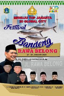 Permata MHT Gelar Festival Bandeng Rawa Belong 2025, Camat Kebon Jeruk Tinjau Kesiapan
