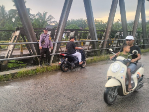 Polsek Barteng Rutin Lakukan PAM Padat Sore Ngabuburit Selama Ramadhan