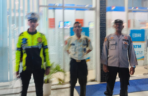 Polsek Barumun Pro Aktif Patroli Blue Light, Bila Ada Gangguan Lapor Ke Call Center 110