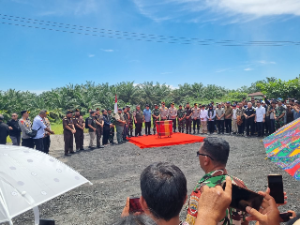 Kapolres Palas Hadiri Eksekusi Lahan PT Torganda Seluas 47 Ribu Hektar di Kabupaten Palas Dan Paluta