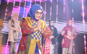 Batik Motif Bambu dan Mpok Asih Bekasi Tampil Memukau di Munas APEKSI VII Surabaya