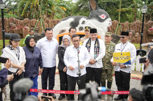 Pramono Anung Resmikan Taman Roci, Bukti Taman Kecil Punya Dampak Besar bagi Warga