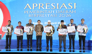 Mendagri Berikan Apresiasi Daerah Berprestasi 2026, Dorong Iklim Kompetitif Antardaerah 