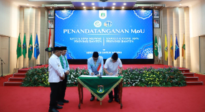 Disaksikan Gubernur Banten, BPN dan BKPRMI Perkuat Kolaborasi Percepatan Sertifikasi Tanah Wakaf