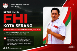 H. Raden Ichwanudin Mostavan Terpilih sebagai Ketua Umum FHI Kota Serang Periode 2026–2030, Siap Perkuat Prestasi Hoki