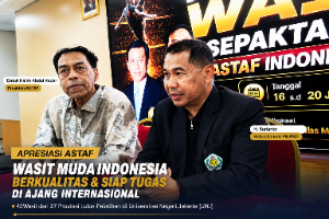 Presiden ASTAF Puji Wasit Muda Indonesia, 43 Wasit dari 27 Provinsi Lulus Pelatihan di UNJ