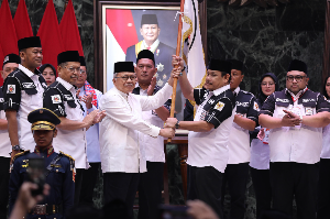 Dihadiri Pramono Anung dan Fauzi Bowo, Abdul Ghoni Resmi Pimpin FORKABI, Marullah Matali Nahkodai MPOP