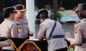 AKBP Arninsi Resmi Jabat Kapolres Lebak, AKBP Herfio Zaki Dipromosikan Jadi Wadir Reskrimsus Polda Banten