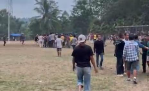 Kericuhan Warnai Laga PHBN Cup Bojongmanik 2026, Pertandingan Parakanbeusi vs Feroci FC Sempat Terhenti