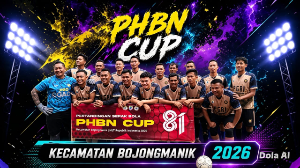 PGRI A Bojongmanik Kalahkan Puskesmas 3-1, Lolos ke Babak Selanjutnya PHBN Cup HUT RI ke-81 2026