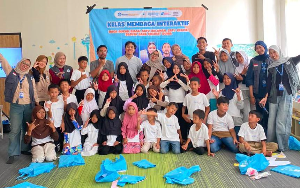 Cetak Generasi Emas 2045, TBM Titik Literasi Karang Asem Gelar Kelas Membaca Interaktif