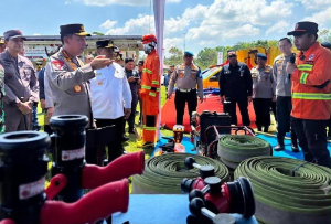 Kapolri Apresiasi Sinergi Penanggulangan Karhutla, PTPN IV PalmCo Andalkan Peralatan dan Teknologi AI