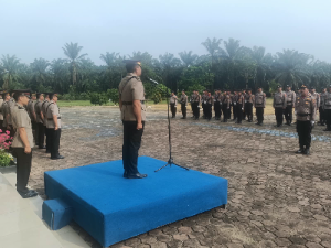 Kapolres Padang Lawas Pimpin Upacara Hari Juang Polri 2026, Kenang Perjuangan Polisi Mempertahankan Kemerdekaan