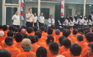 Karutan Jakarta Pusat Tegaskan Perang terhadap Pungli dan HALINAR, Warga Binaan Diajak Jaga Ketertiban