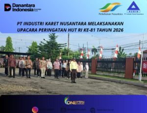 HUT ke-81 RI, PT Industri Karet Nusantara Teguhkan Semangat Nasionalisme dan Integritas