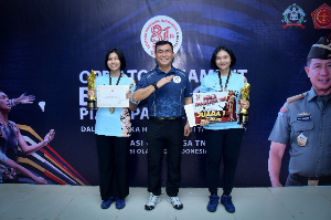 PB TNI AU Juara Ganda Putri Piala Panglima TNI 2026, Nadia/Nimas Tampil Gemilang