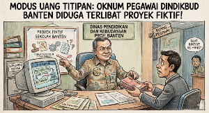 Oknum Pegawai Dindikbud Banten Diduga Terima “Uang Titipan”, Proyek Fiktif Disorot