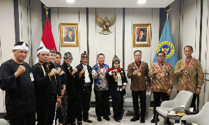 Kunjungi BIN, Abah Anton Charliyan Dorong Pendekatan Budaya dalam Pembangunan SDM