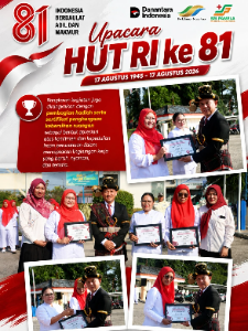 HUT ke-81 RI, PT Sri Pamela Medika Nusantara Gelar Upacara Kemerdekaan di Tebing Tinggi