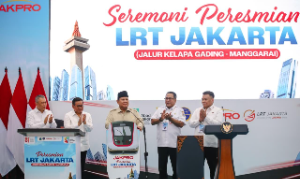 Presiden Prabowo Resmikan LRT Kelapa Gading-Manggarai, Waktu Tempuh Cuma 28 Menit