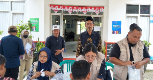140 Aparatur Desa di Kecamatan Menes Jalani Tes Urine BNN Banten, Upaya Deteksi Dini Narkoba