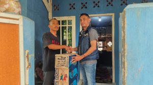 Bentuk Penghormatan untuk Jurnalis Pejuang, Kasihumas Polres Lebak Takziah ke Keluarga Muhammad Bagus Khoirunas