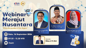Webinar Merajut Nusantara: Etika Bermedia Jadi Kunci Jaga Ruang Digital Tetap Sehat