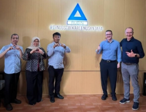 PT Industri Karet Nusantara Perkuat Kerja Sama Internasional, CEO Resine Italiane SRL Kunjungi Medan